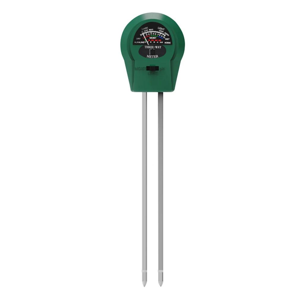 3 In1 Soil PH Tester LCD Screen Plant Temperature Environment Humidity Meter Soil Hygrometer Sensor Indoor & Outdoor Plants Use