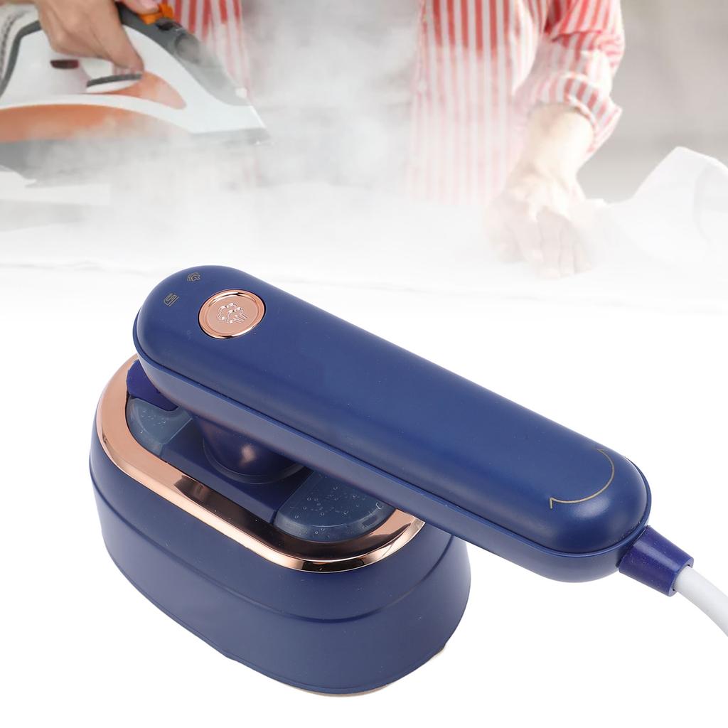 Handheld Steam Iron 800W 100ML Capacity High Efficiency Leakage Proof Small Ironing Machine for Home Travel Dormitory