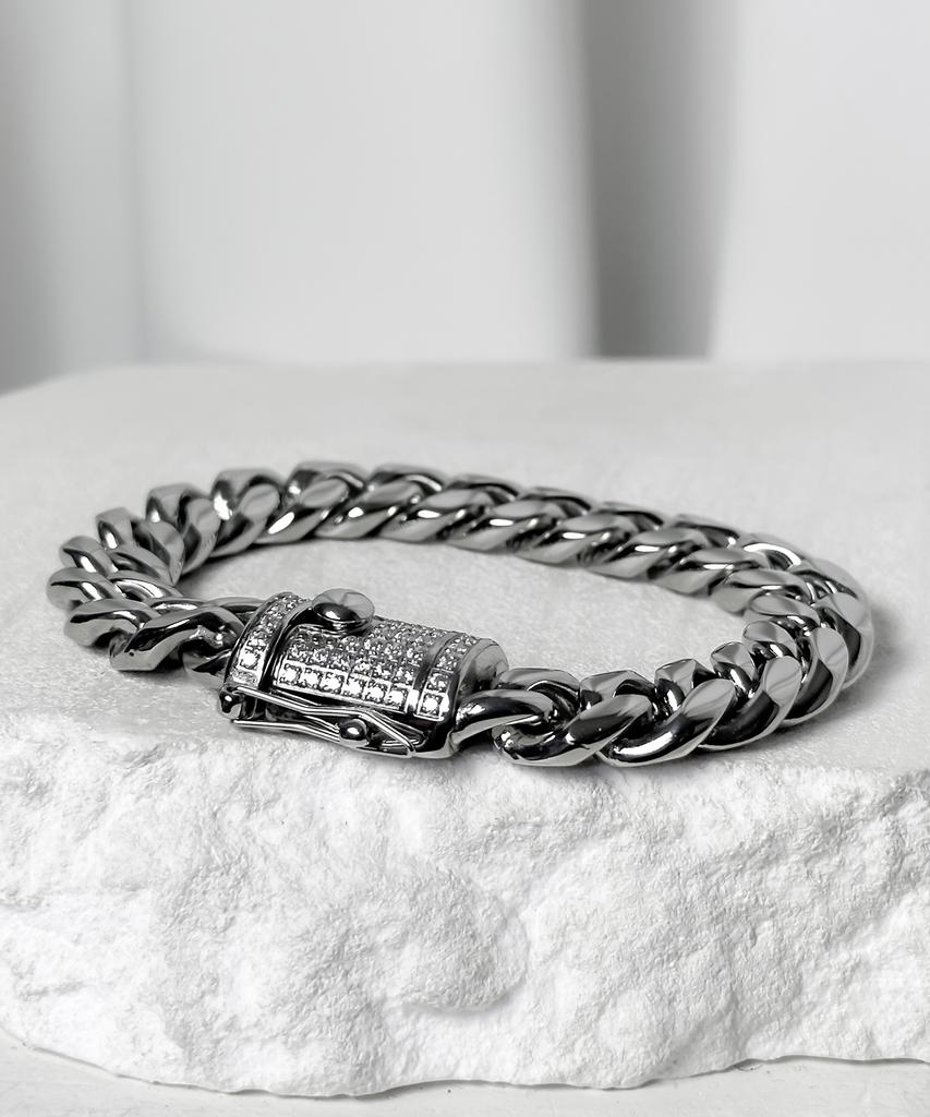 Blessed Bullet Blessed_Ice Buckle Chain Bracelet