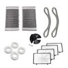 Drive Belts Pool Cleaner Kit Pool Maintenance Ultra-fine Filters Effective Scrubbing Brushes Tear-resistant Material