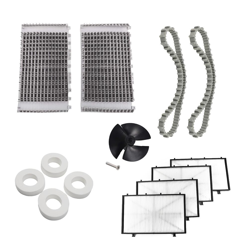 Drive Belts Pool Cleaner Kit Pool Maintenance Ultra-fine Filters Effective Scrubbing Brushes Tear-resistant Material