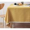 EGROON Kitchen Supplies Cotton Linen Tablecloth, Rectangular Table Cover, Dining Table Cover for Hotels and Restaurants, Waterproof and Water-Repellen