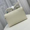 New lunch box bag, cowhide leather women's bag, messenger bag, shoulder bag, underarm bag.