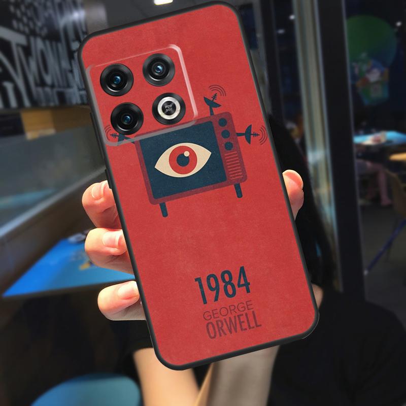 1984 George Orwell Funda For OnePlus 12 12R 13 R 11 9 10 Pro 8T 9RT 10T OnePlus Nord N20 N30 CE 4 2 3 Lite Case