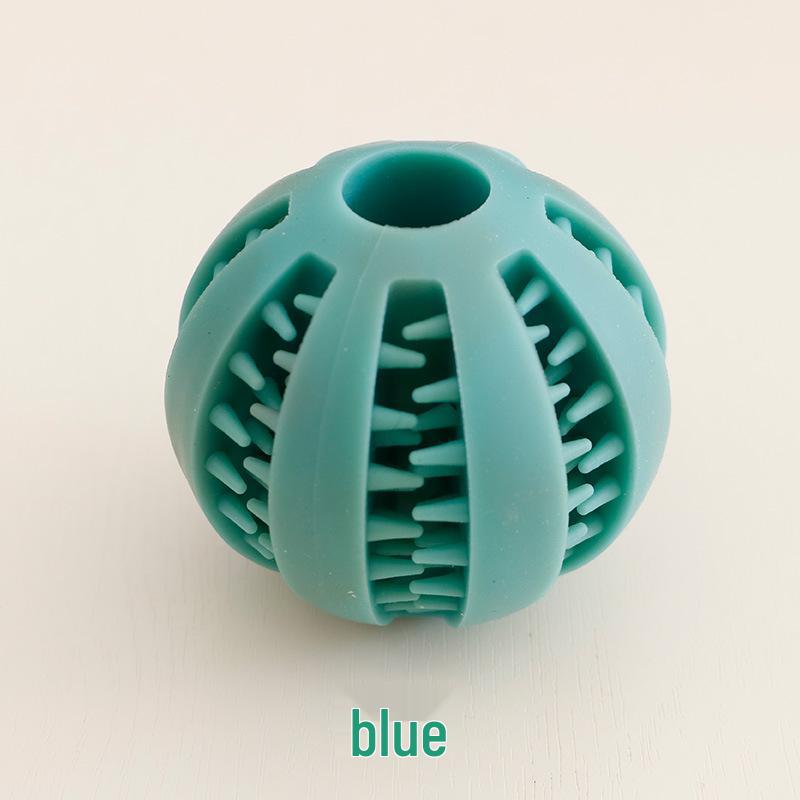 Teething Chew Dog Toy: Self-Amusement Watermelon Ball for Boredom Relief Small: Diameter 5CM