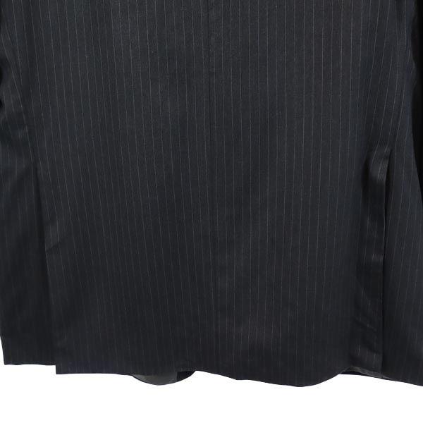 Chaps Stripe 100% Wool Tailored Jacket Navy System Men's Used