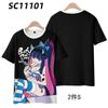 Summer New Women's GawrGura Hollywood Clothes Anime Surrounding 3D Short Sleeve T-shirt