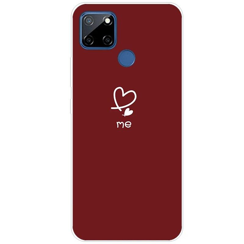 Чехол для Realme 7i RMX2193, 6,5 дюйма, силиконовый мягкий чехол из ТПУ для OPPO Realme C12, чехол для телефона, задняя крышка Realme7i RMX2103, Fundas