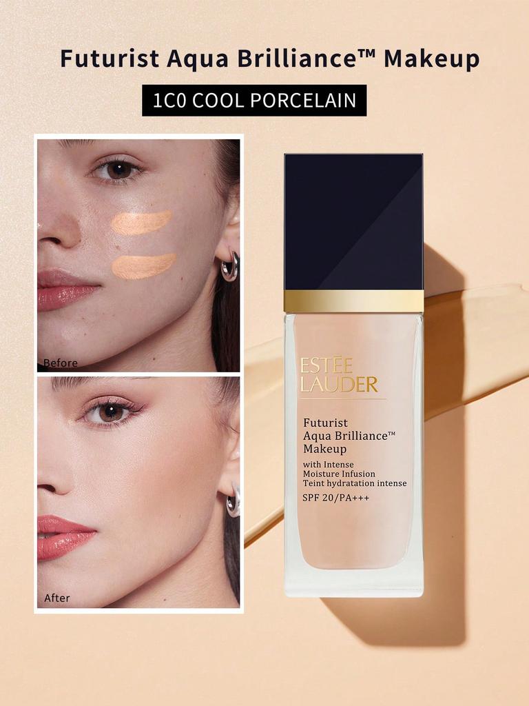 Estée Lauder Futurist Aqua Brilliance Makeup 30ml - Daily Hydrating Wear