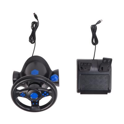 Spiel Lenkrad 180 Grad Drehung 7 in 1 Vibration USB Rennspiel Lenkrad mit Pedal für PS4 PC