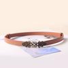 Womens Slim Adjustable Waist Belt With Alloy Buckle Sweater Dress Casual Office Wear
