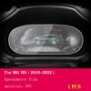 For MG HS - Car Interior Center console Transparent TPU Protective film Anti-scratch