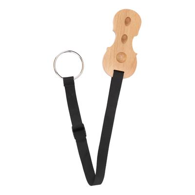 Cello AntiSlip Strap ORing Holder Wood Fixing Plate Musical Instrument Endpins Accessories(Wood