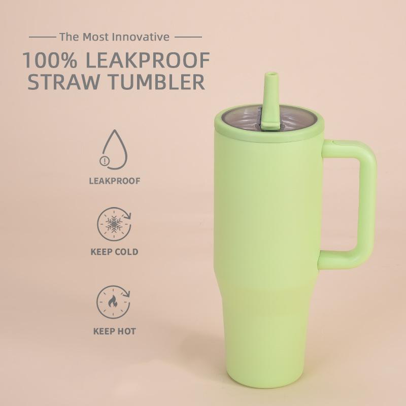 40 Oz Vacuum Flask Cup Thermos water Bottle Thermal Mug Large Capacity Stainless Steel Cold and Hot Tumbler Travel Car coffee