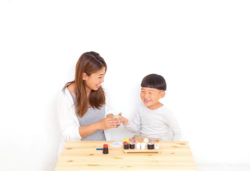 Woodypuddy First Pretend Play Special Sushi Set, Magnetic Wooden Toy, Educational Toy, Pretend Play, Woodypuddy