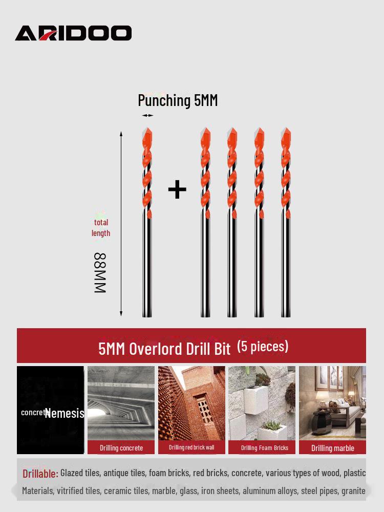 

Многофункциональное треугольное сверло по дереву для бетонных и кафельных стен