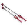 WAKE HQ?02 Bicycle Front Rear Quick Release Lever Mountain Bike Quick Release Lever HubRed