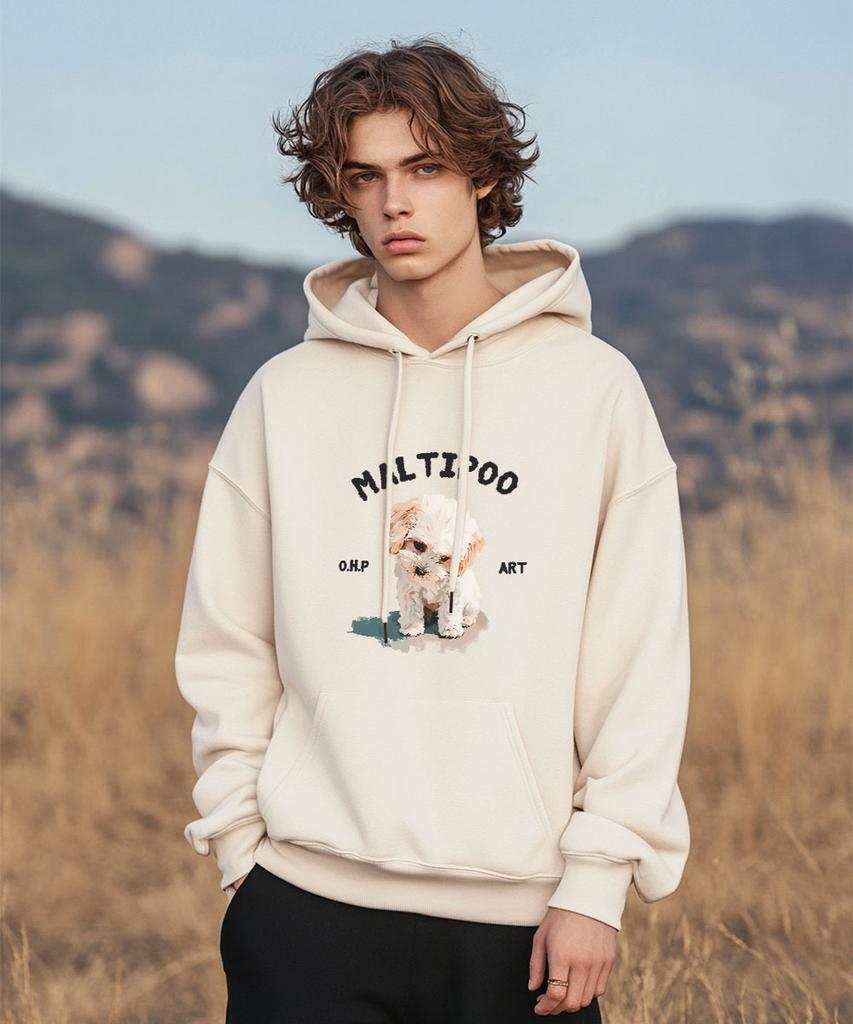 Ohpxharmonia Maltipoo Fleece Hoodie