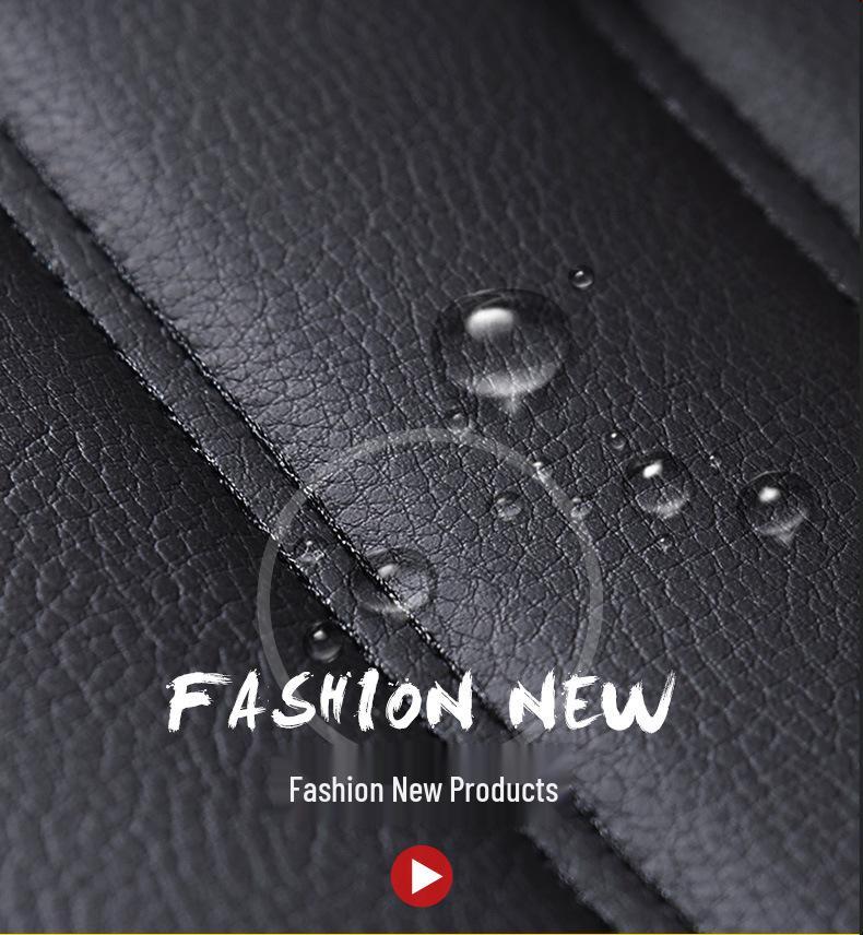 Four-Season Full-Coverage Seat Cushion for Seven-Seat Vehicles: Compatible with Wuling Hongguang S, Baojun 730, Weiwang M50f