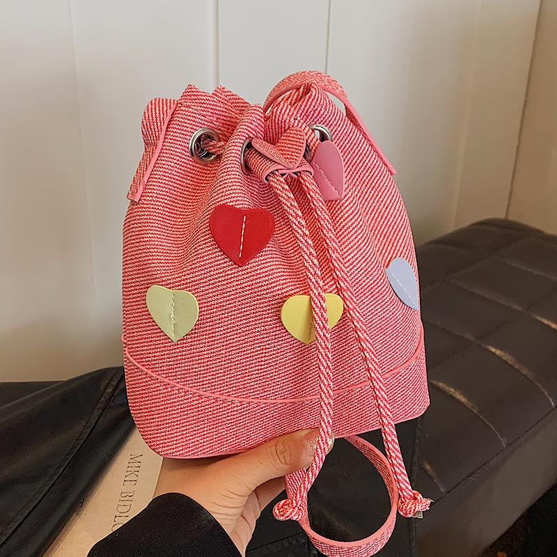 Popular Small Bags for Women New Style Trendy Girls Versatile Shoulder Bag Texture Crossbody Bucket Bag