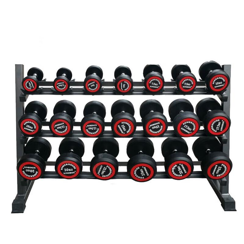Commercial 10-Pair Dumbbell Rack Set
