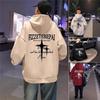 Men's Graphic Print Hoodie Oversized Casual Long Sleeve Pullover
