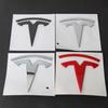 Car Sticker Tesla Tesla Car Front Emblem Rear Trunk Emblem Sticke for Model 3 Mode Y Metal Logo Replacement Rear and Rear Logos 
