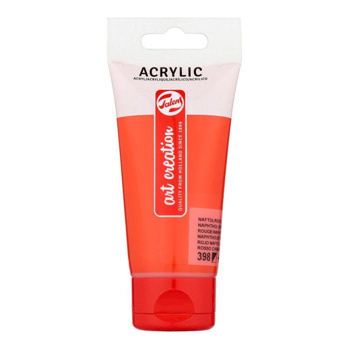 Peinture Acrylique - ROYAL TALENS - ArtCreation - Rouge Naphtol Clair - 75ml - Satiné