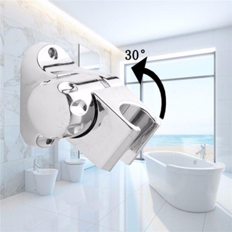 Bathroom Shower for Head Bracket Waterproof Handheld Shower Nozzle Base Holder Douche Bracket for Home Hotel Easy to Ins
