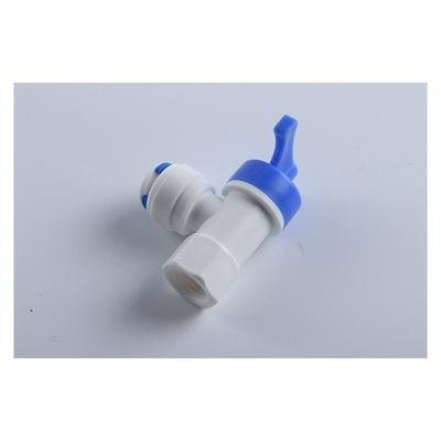 1/4" 3/8" OD Hose 1/4"BSP Female Thread Elbow Quick Connect Pressure Tank Plastic Ball Valve RO Water Reveser Osmosis Fitting