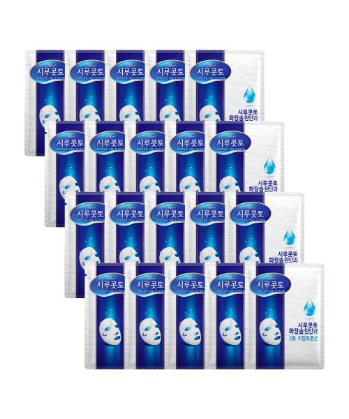 Silcot Mask Pack x 20 (Water/Nutrition/Soothing/Bright)