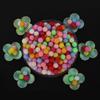 Acrylic Beads: Multi-Colored Holeless Round Beads for DIY Jewelry & Christmas Crafts