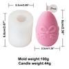 Graffiti Eggs Candle Making Kit Aromatherapy Easter Egg Candle Molds Easter Silicone Mould Embossed Aromatherapy Plaster
