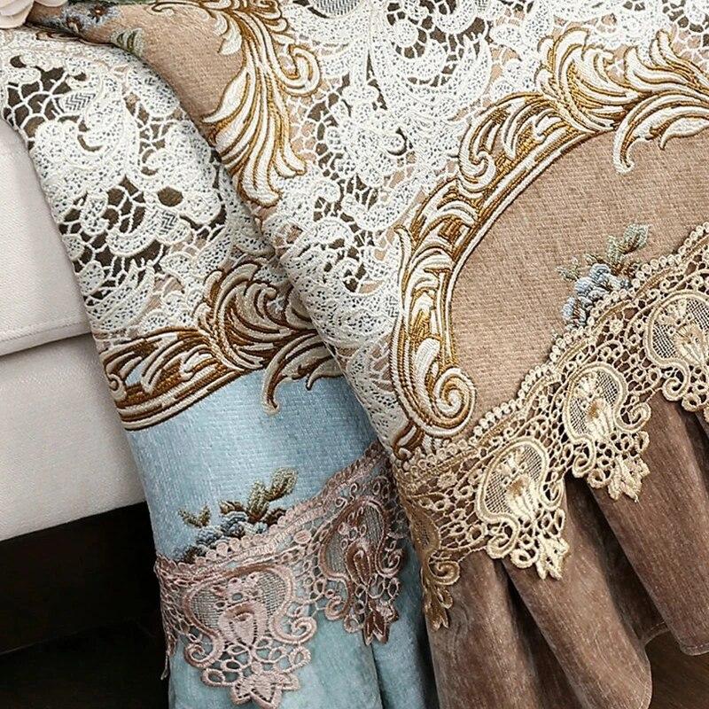 Luxury Jacquard Fabric Sofa Cover Chenille Slipcover Living Room Decor Anti-slip Sofa Protective Covers All-season Sofa Towel