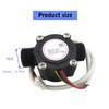 YF-S201 Water Flows Sensors 1.75MPa Flows Sensors 3.5-24V G1/2inch Water Control Liquid Flowmeter Counter Sensors Replacement