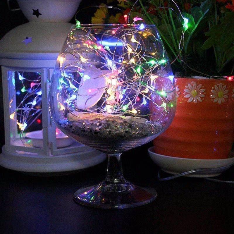 LED Battery-Powered Fairy String Lights for Holiday & Christmas Decorations