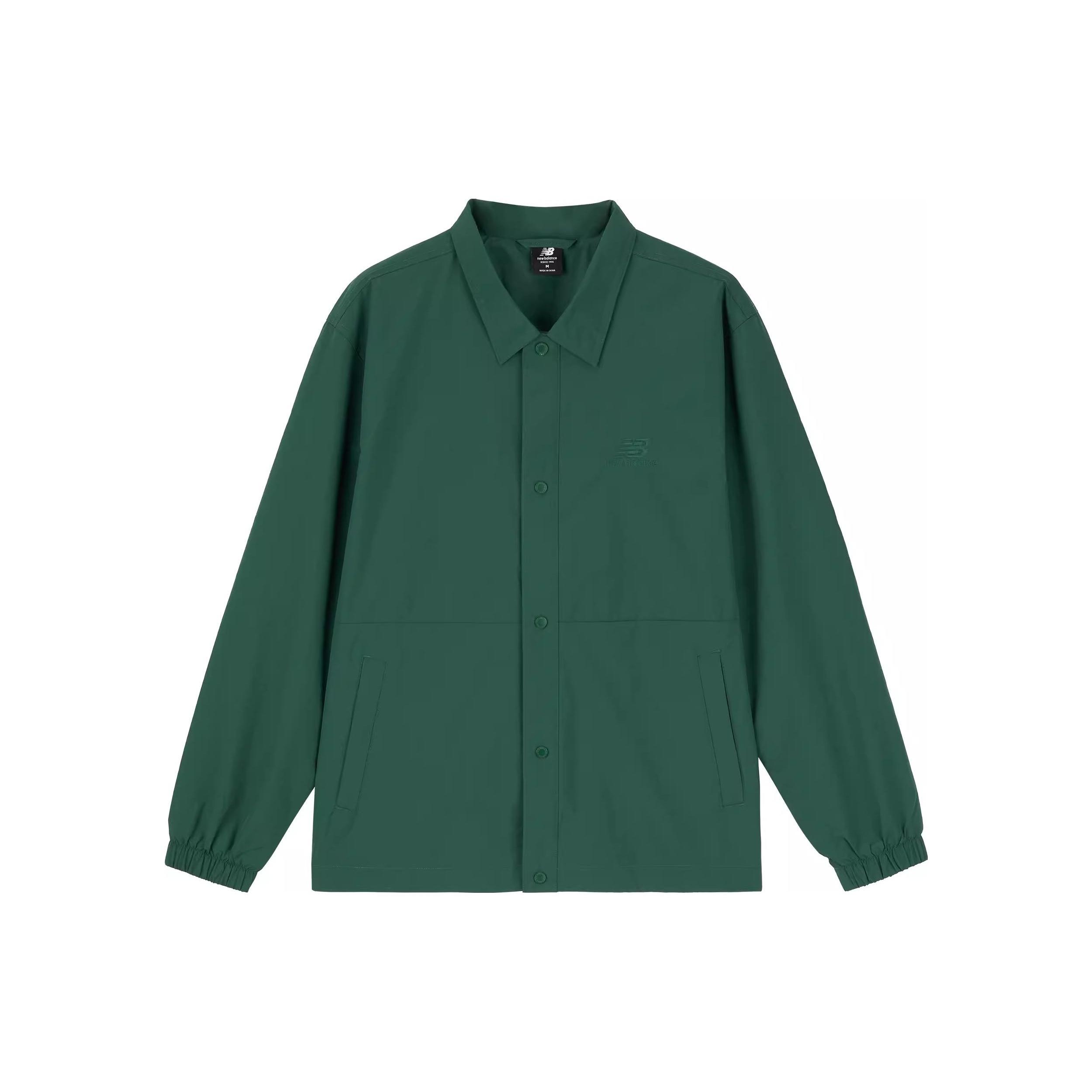 New Balance NBX Urban Remix Coach Jacket Asia Sizing  Dark Night Green  Men s AMJ33360-NWG M