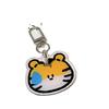 Cute Double-Sided Cartoon Acrylic Keychain - Backpack, Bag, and Car Accessory for Children and Students