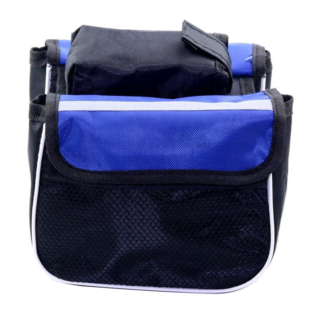 3 in 1 Bicycle Bag Practical Bike Top Tube Bag Cycling Double Side Bicycle Frame Bag Cycling Accessories for Men-Women