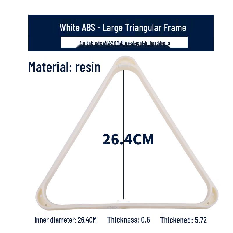 ABS Billiard Triangle Rack