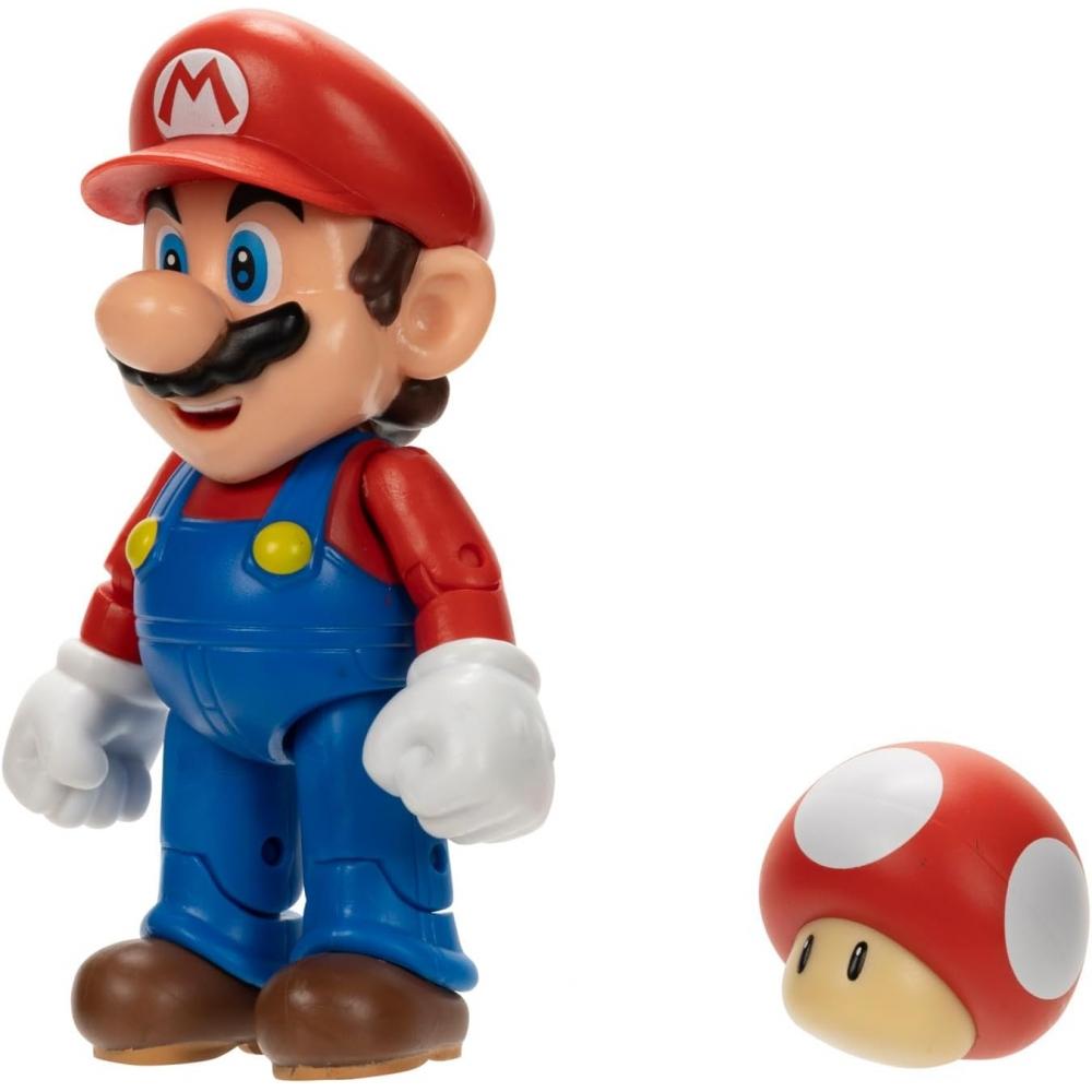 Sanei Boeki  Sanei Boeki  Super Mario Figure Collection Plus Mario With Super Mushrooms Fcp 001 Fcp 001 Mario With Super Mushrooms