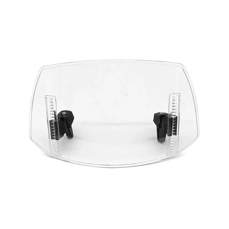 

Подходит для мотоцикла QJmotor SRT500 SRT550X SRT600 SRT700 SRT750 SRT800 X SX Расширитель спойлера ветрового стекла Дефлектор воздушного потока ветрового стекла прозрачный