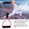 8 Shaped Elastic Fitness Pulling Rope Chest Expander Yoga Body Slimming Tension Band Red