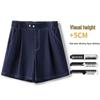 Sommer 2025 Damen-Jeansshorts mit hohem Bund: Locker, weit geschnitten, figurschmeichelnd, trendig
