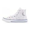 Converse Chuck Taylor All Star High GS My Wish Kids Sneakers White Pink Silver 671094C