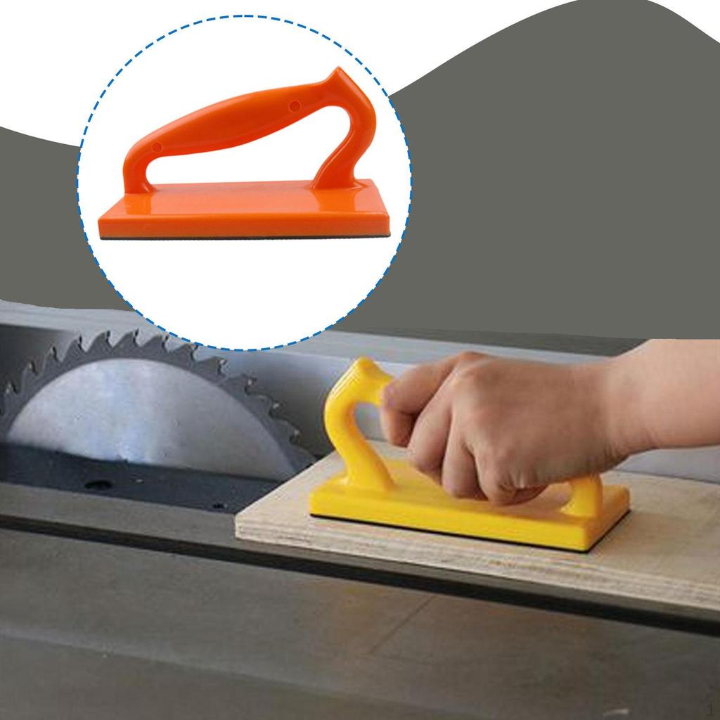 Woodworking Push Block for Router Tables 2mm Rubber Base Balanced Force Design