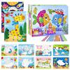 5-20Sheets/Pack Handmade DIY Diamond Stickers Assorted Color Patterns Suitable for Artclass Graffiti Activities Rewards Gift ZYF