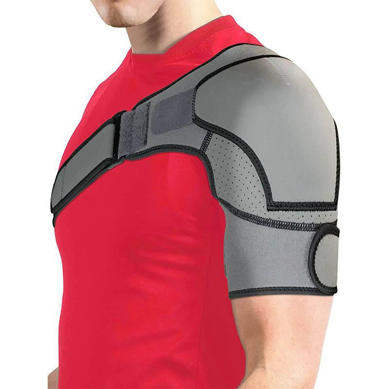 Adjustable Shoulder Brace Support Sleeve For Torn Rotator Cuff Ac Joint Stability Compression Fit Left Or Right