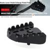 Hinterer Fußbremshebel Pedal Vergrößerte Pedalauflage für HONDA XL750 Transalp 750 2024