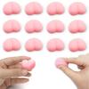 10 Pcs Phone Decoration Accessories Toy Fun Noctilucent Squeeze Stereo Relieve Stress Peach Bum Sticker Mobile
